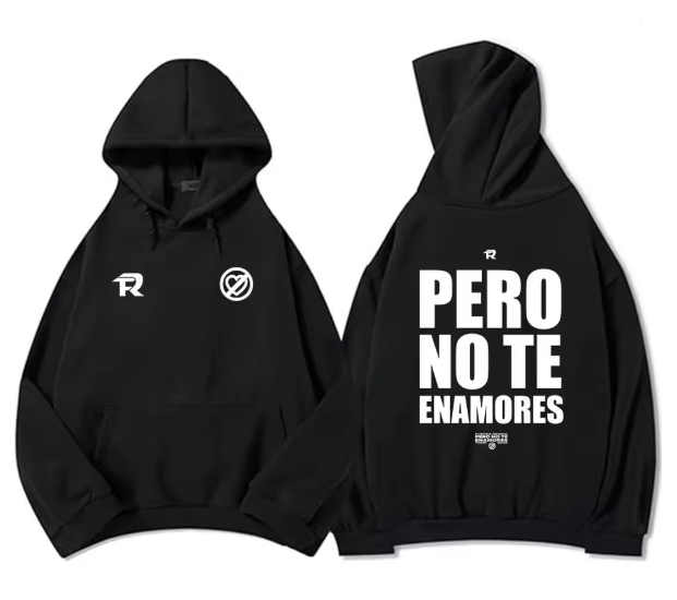Hoodie Fuerza Regida PERO NO TE ENAMORES Tour