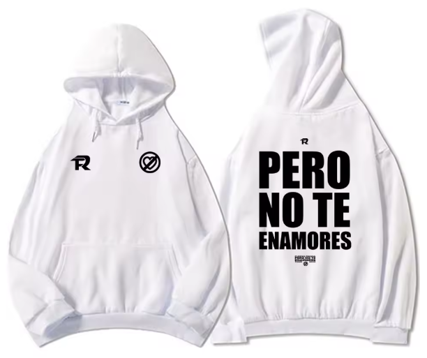 Hoodie Fuerza Regida PERO NO TE ENAMORES Tour